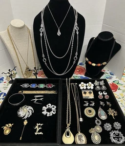 Vintage 36 Piece SARAH COVENTRY Mixed Jewelry Lot - Picture 1 of 22
