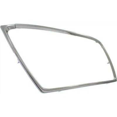 Parrilla delantera cromada envolvente para Mitsubishi Outlander 2010 2011 2012 2013 Foto 1 de 2