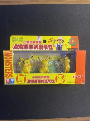 Набор фигурок Pokemon Pikachu — коллекция монстров TOMY - Изображение 1 из 4
