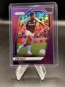 2024-25 Panini Prizm Premier League Leon Bailey #67 Purple Prizm - Bild 1 von 2