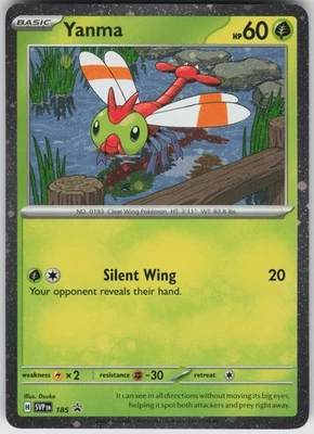 Pokemon Yanma - 185 SV: Scarlet & Violet Promo Cards Promo NM - Image 1 of 2