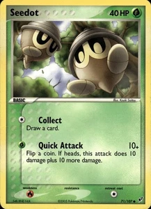 Seedot 71/107 | EX - Deoxys | Pokemon TCG | English | Common - Picture 1 of 4