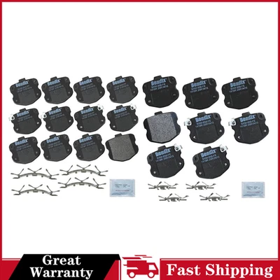 2x Conjunto de Pastilhas de Freio a Disco Traseiras Dianteiras para Chevrolet Corvette 2010~2013 - Imagem 1 de 4