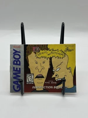MTV's Beavis and Butthead (Nintendo Game Boy, 1998) Manual Only - LOOK! - Image 1 of 4