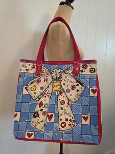 Brighton Love Sparkle Canvas Tasche Tom Clancy Design Rot Weiß Blau Neuwertig... - Bild 1 von 7
