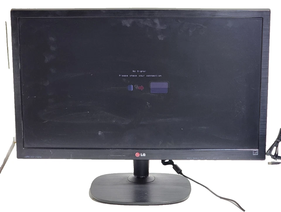 LG 27MP35HQ-B 27" IPS 60Hz 1920x1080p LED Monitor NO STAND USED. - Image 1 of 4