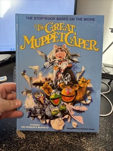 The Great Muppet Caper 1981 Hardcover Starting Jim Henson's Muppets Storybook - Picture 1 of 11