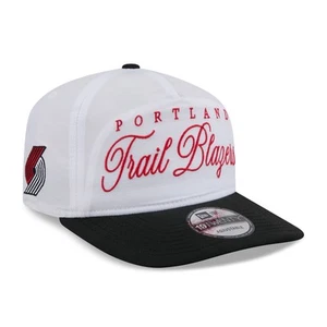 Men's New Era White/Black Portland Trail Blazers 2025 NBA Draft On-Stage Nylon - Picture 1 of 5