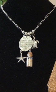 For The Serious Sanibel Sheller One Of Our Most Popular Beach Theme Necklaces - Picture 1 of 2