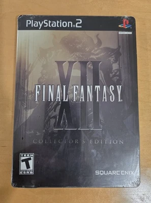 Final Fantasy XII Collector's Edition PlayStation 2 PS2 2006 LACRADO de fábrica - Imagem 1 de 4