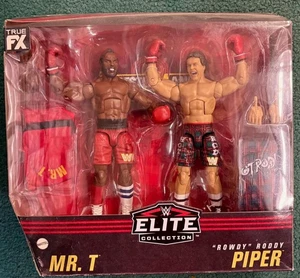 Juego de figuras Mattel WWE Elite Collection Mr. T vs Rowdy Roddy Piper - Imagen 1 de 6