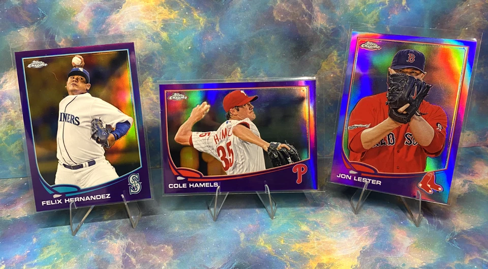 2013 Topps Chrome Purple Refractor You Pick Your Card Complete Your Set - Image 1 of 1