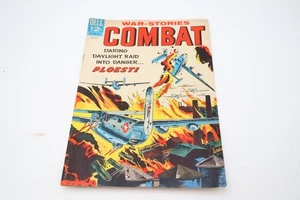 War Stories Combat #15 Dell Comic (1965) WWII Ploesti Raid Cover Vintage - Picture 1 of 3
