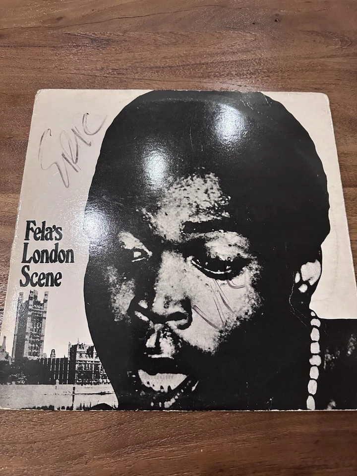 Fela Kuti & Afrika– Fela’s London Scene – Makossa M2399 1971 U.S. LP VG Afrobeat - Image 1 of 4