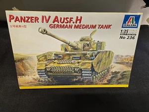 Italeri Panzer IV German Medium Tank 1/35 Scale Model Kit Old Stock/Sealed 2000 - Picture 1 of 9