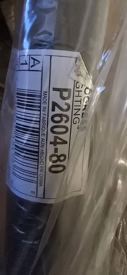 Progress Lighting P2604-80 AirPro 18" Downrod for Ceiling Fans - Forged Black - Image 1 of 1