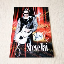 Steve Vai - Promo Photo, Hand Signed