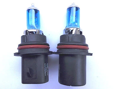 2x9004 HB1  12V100/80W  4000k Halogen Blue Car Headlight Globes Bulbs - Image 1 of 2