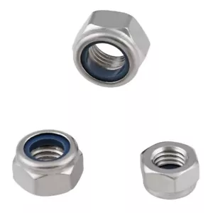 A2 Edelstahl M6 Nyloc Mutternpakete. Top Qualität. Top Preis. Multi Angebot - Bild 1 von 1