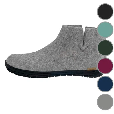 glerups - Naturkautschuksohle Schwarz - Unisex - Damen und Herren - Boots - Haus