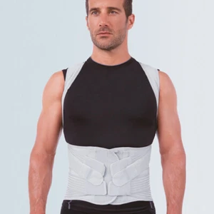 CORSETTO SEMIRIGIDO CON FILO D'ARGENTO E SPALLACCI DORSOSILVER SUPERFIXO - Foto 1 di 4