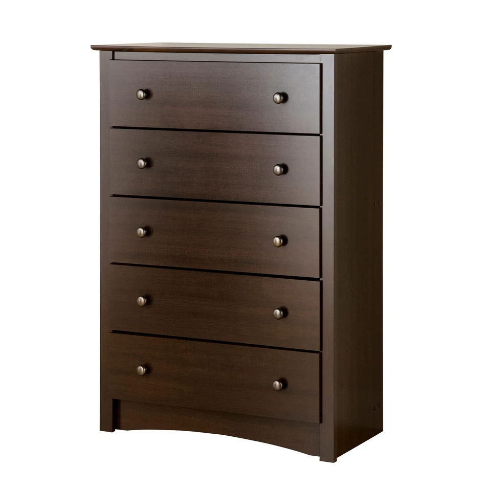 Prepac Fremont EDC3345K 5-Drawer Chest - Espresso