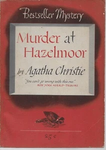 MURDER AT HAZELMOOR by Agatha Christie - Imagen 1 de 2