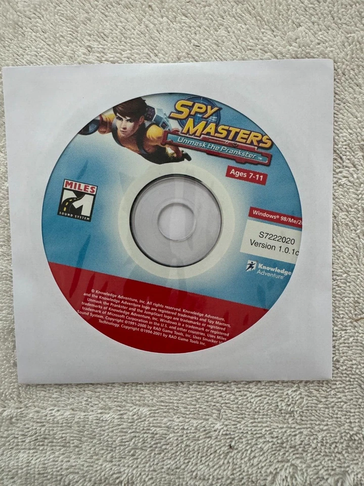 Jump Start Spy Masters: Unmask the Pranksters - Knowledge Adventure 2000 - Image 1 of 1