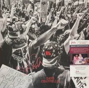 Dave Chappelle Signed 8:46 Album w/ JSA COA #AC40880 Vinyl George Floyd - Picture 1 of 4