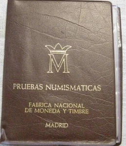 Spain 1972 proof Pruebas 6 pc mint set original cover - Picture 1 of 4