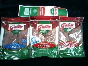 3 PACK GALLO ITALIAN SALAMI DRY SALAME Mix n Match Free Fast & Fresh Shipping! - Picture 1 of 1