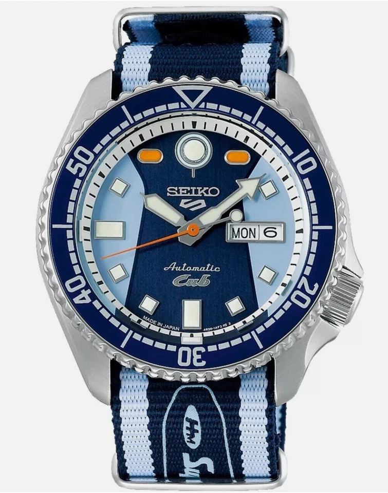 Seiko 5 Sports Blue Men's Watch - SRPK37