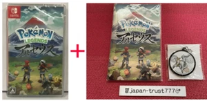 Nintendo Switch Pokémon LEGENDS Arceus *NEW* Japanese Pre-order keyring + Note - Picture 1 of 10
