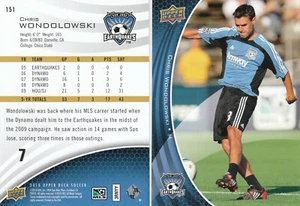 2010 Oberdeck Chris Wondolowski #151 Rookie RC-ERDBEBEN - Bild 1 von 1