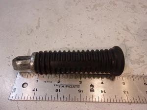 HD HARLEY REAR FOOT PEG FOOTPEG MULTI FIT SPORTSTER DYNA SOFTAIL - Picture 1 of 6