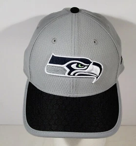 Seattle Seahawks NFL Hat Ball Cap Light Gray New Era Small Medium 39 Thirty - Picture 1 of 7