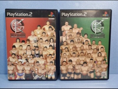 King of Colosseum Red & Green 2Games set Sony Playstation 2 PS2 Tested - Image 1 of 4