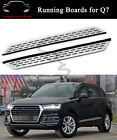 Running Boards fits for Audi Q7 2016-2019 Side Step Nerf Bars Protector