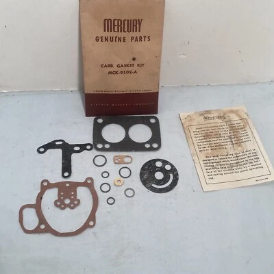 NOS Mercury 1952 - 1953 Carburetor Gasket Set MCK-9502-A - Image 1 of 4