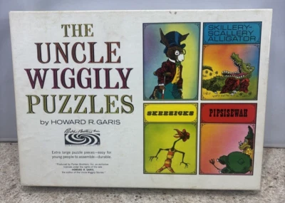 Rompecabezas completos The Uncle Wiggily 1968 vintage de Howard R. Garis 4 Foto 1 de 4