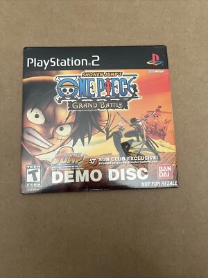 PlayStation 2 One Piece Grand Battle Demo Disc Shonen Jumps NEW SEALED - Image 1 of 2