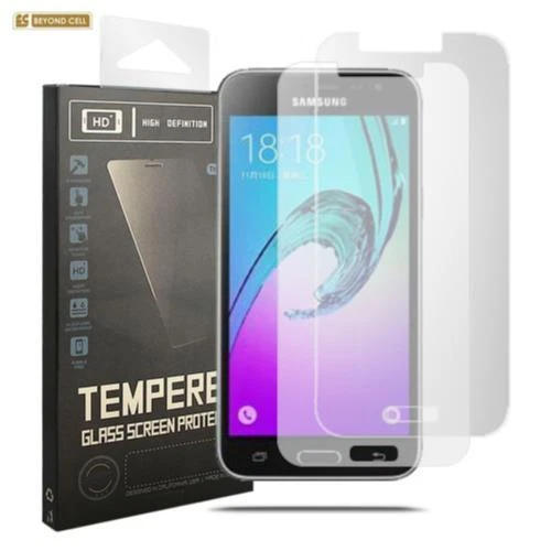 2 PACK TEMPERED GLASS SCREEN PROTECTOR FOR GALAXY AMP PRIME / EXPRESS PRIME / J3 - Image 1 of 1