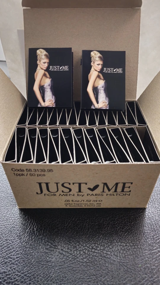 45 frascos Paris Hilton para hombre Colonia 0,05 oz EDT Splash NUEVO EN TARJETA Foto 1 de 1