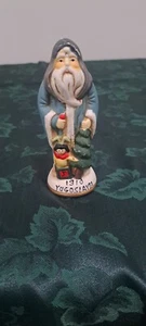 Altes Welterbe Weihnachtsmann Keramik Weihnachtsfeiertag 1910 Jugoslawien 4,5 Zoll - Bild 1 von 3