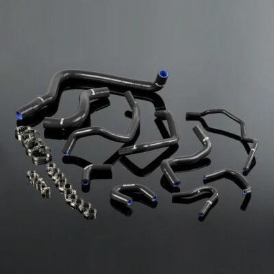 Manguera calefactora radiador silicona negra apta para Honda Accord CB7 F22A F20A 90-93 Foto 1 de 4