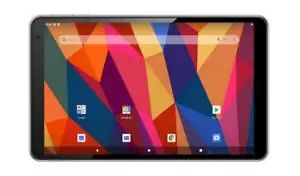 Alba 10Q 10.1 Inch 2GB RAM 32GB WiFi HD Android Tablet Silver/Black - Picture 1 of 5