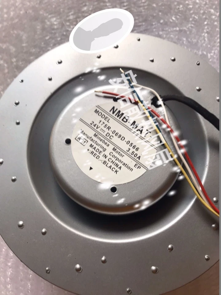 NMB-MA Fan 175R-069D-0566 DC24V 3.50A centrifugal fan Inverter fan 4 wires - Image 1 of 2