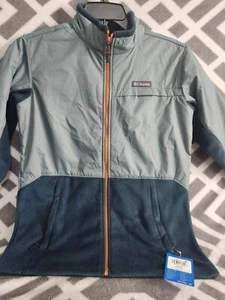 Columbia Youth Boys Steens Mountain Overlay, Night Wave/Metal, X-Large - Picture 1 of 5