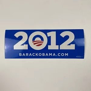 Pegatina parachoques oficial de la campaña del presidente de Barack Obama 2012 - Imagen 1 de 3