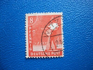 Occupazione Alleata, 1947, Michel: 945, operaio, 8 Pfennig, timbrato - Foto 1 di 1